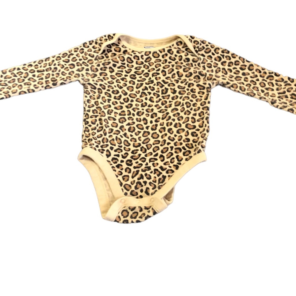 Old Navy • Cheetah Leopard Baby Bodysuit